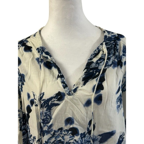 LOGG‎ Label Of Graded Goods Tunic Top Long Sleeves Sz S - Picture 2 of 4